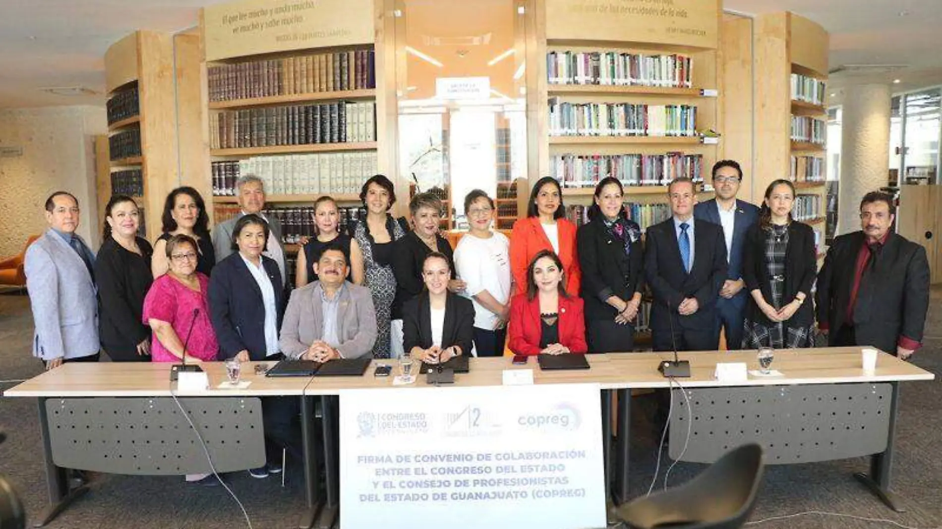 GUANAJUATO – FIRMAN CONVENIO DE COLABORACIÓN EL CONGRESO Y EL ARCHIVO DEL ESTADO